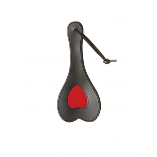 Cravache BDSM silicone en forme de coeur